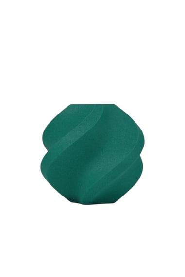 Bambu PETG-CF Malachite Yeşil Filament (Tekrar Kullanılabilir Makara) 1.75mm 1kg