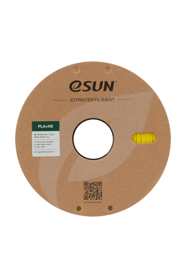 eSUN PLA+HS Sarı Filament 1.75mm 1kg