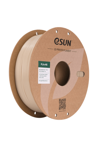 eSUN PLA+HS Kemik Beyazı Filament 1.75mm 1kg
