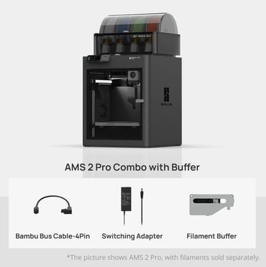 Bambu Lab P1S AMS 2 Pro Combo 3D Yazıcı