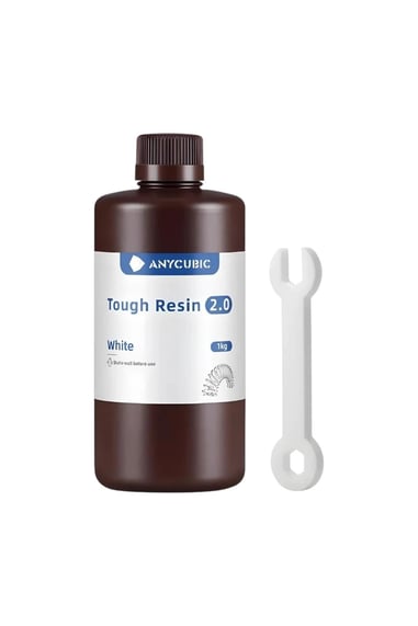 Anycubic Tough Reçine 2.0 White - 1 KG