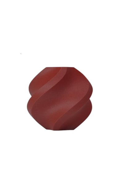 Bambu PETG-CF Tuğla Kırmızısı Filament (Tekrar Kullanılabilir Makara) 1.75mm 1kg