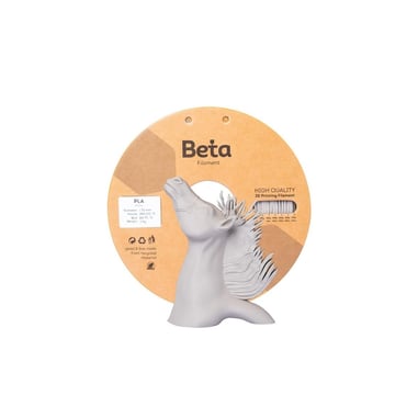Beta PLA Matte Warm Grey Filament 1.75mm 1kg