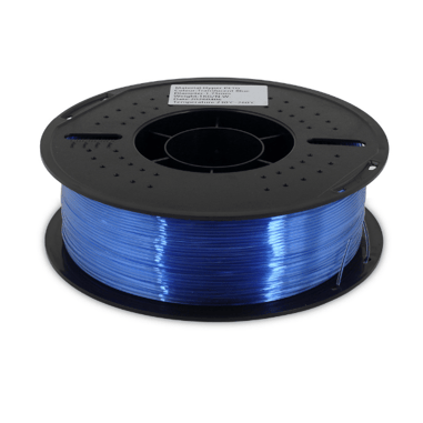 Filamix Hyper PETG Transparan Mavi  Filament 1.75mm 1 Kg