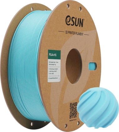 eSUN PLA+HS Soft blue Filament 1.75mm 1kg