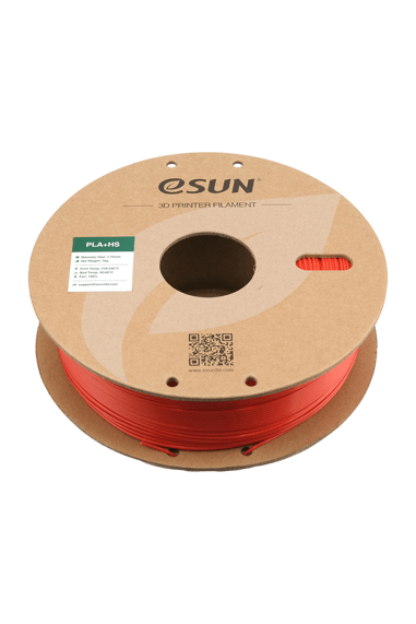 eSUN PLA+HS Kırmızı Filament 1.75mm 1kg