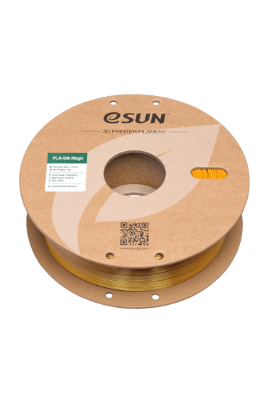 eSun PLA-Silk Magic Mor Altın Filament 1.75mm 1 Kg