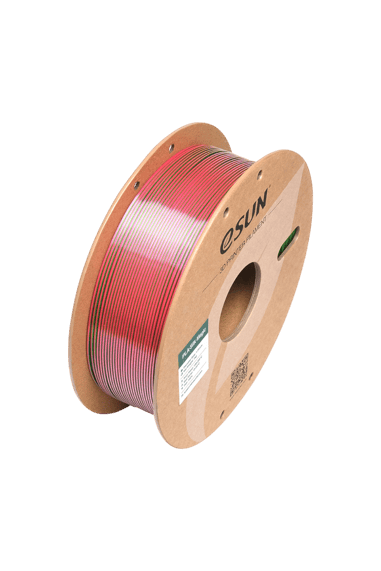 eSun PLA-Silk Magic Kırmızı Yeşil Filament 1.75mm 1 Kg