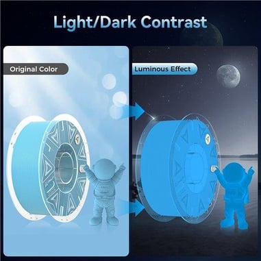 Creality Hyper Luminous PLA Blue
