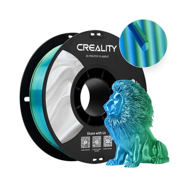 Creality CR-PLA Silk Mavi-Yeşil Filament 1.75mm 1kg