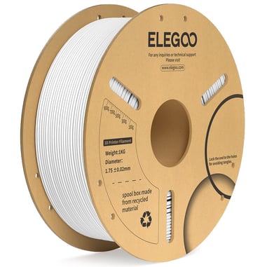 ELEGOO PLA+ Beyaz  Filament 1.75mm 1kg