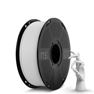 Inslogic PLA Matte Beyaz Filament 1.75mm 1kg