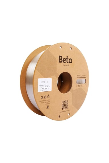 Beta PETG + Transparent  Filament 1.75mm 1 kg
