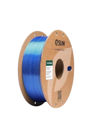 eSUN ePLA-Silk Magic Blue-Silver Filament 1.75mm 1kg