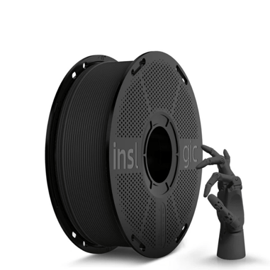 Inslogic PLA Matte Siyah Filament 1.75mm 1kg