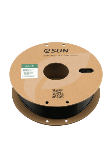 eSUN PLA+HS Siyah Filament 1.75mm 1kg