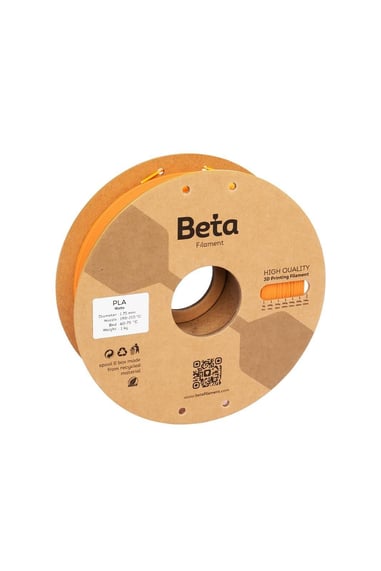 Beta PLA-Matte Orange Filament 1.75mm 1kg
