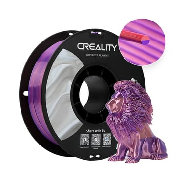Creality CR-PLA Silk Pembe-Mor Filament 1.75mm 1kg