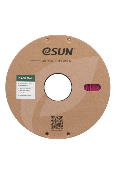 eSun PLA-Silk Mystic Kırmızı Altın Mor Filament 1.75mm 1 Kg