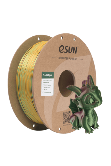eSun PLA-Silk Mystic Altın Yeşil Mor Filament 1.75mm 1 Kg