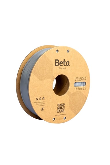 Beta PLA+ Grey Filament 1.75mm 1kg