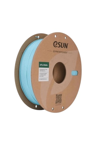 eSUN PLA Matte Açık Mavi Filament 1.75mm 1kg
