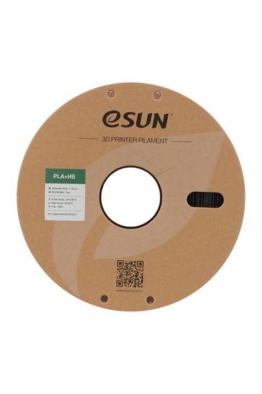 eSUN PLA+HS Siyah Filament 1.75mm 1kg