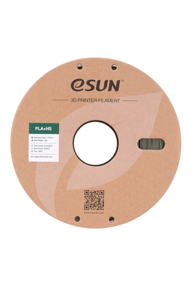 eSUN PLA+HS Zeytin Yeşili Filament 1.75mm 1kg