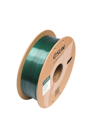 eSun PLA-Silk Magic Siyah Yeşil Filament 1.75mm 1 Kg