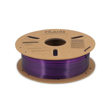 Filamix PLA Silk Magıc Siyah-Mor Filament 1.75mm 1 Kg
