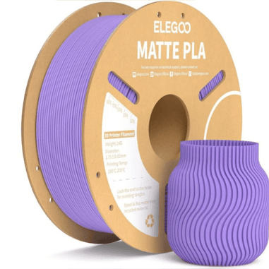ELEGOO PLA Matte Lavender Purple Filament 1.75mm 1kg