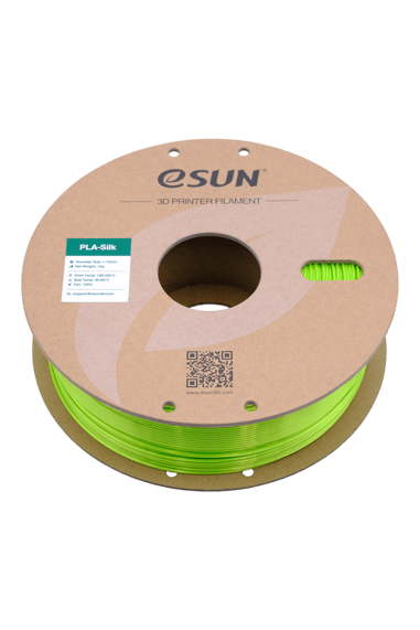 eSun eSilk-PLA Lime Filament 1.75mm 1 Kg