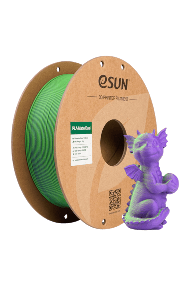 eSun PLA-Matte Yeşil Mor Filament 1.75 mm 1 Kg