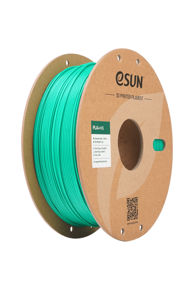 eSUN PLA+HS Jade Green Filament 1.75mm 1kg