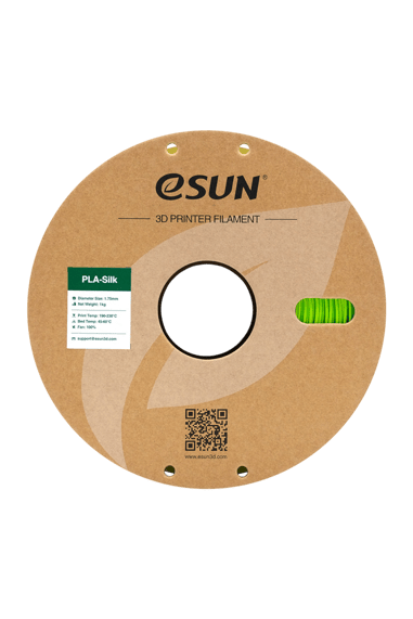 eSun eSilk-PLA Lime Filament 1.75mm 1 Kg
