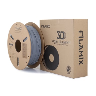 Filamix PLA Matte Gri Filament 1.75mm 1 Kg