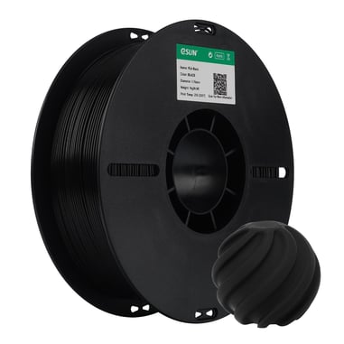 eSun PLA Basic Siyah Filament 1.75mm 1 Kg