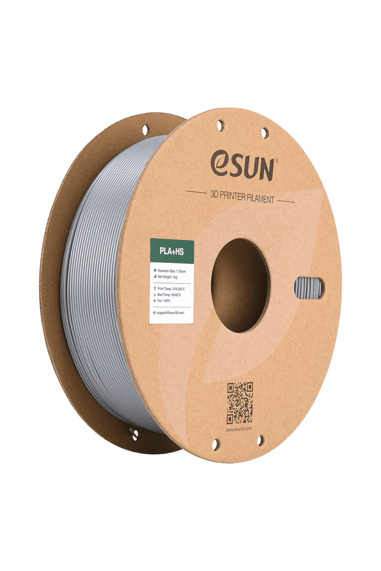 eSUN PLA+HS Gümüş Filament 1.75mm 1kg