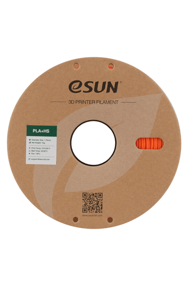 eSUN PLA+HS Turuncu Filament 1.75mm 1kg
