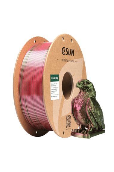 eSun PLA-Silk Magic Kırmızı Yeşil Filament 1.75mm 1 Kg
