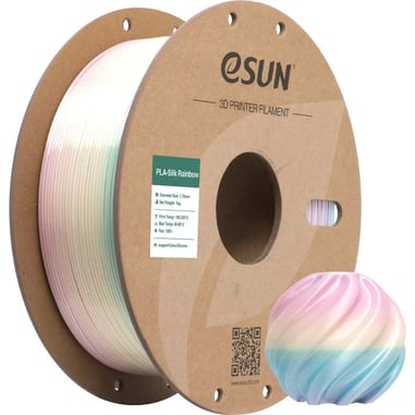 Esun PLA-Silk  Rainbow Moon Palace Filament 1.75mm 1 Kg