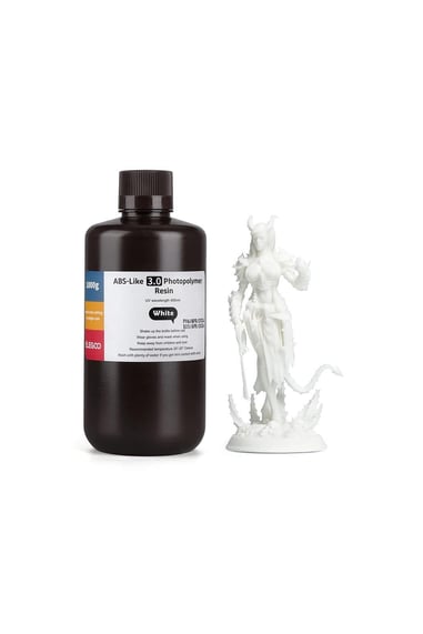 Elegoo ABS-like 3.0 resin 1KG White