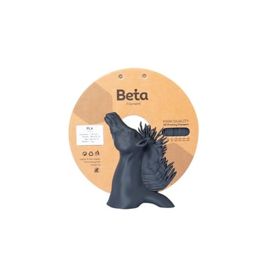 Beta PLA Matte Ash Grey Filament 1.75mm 1kg