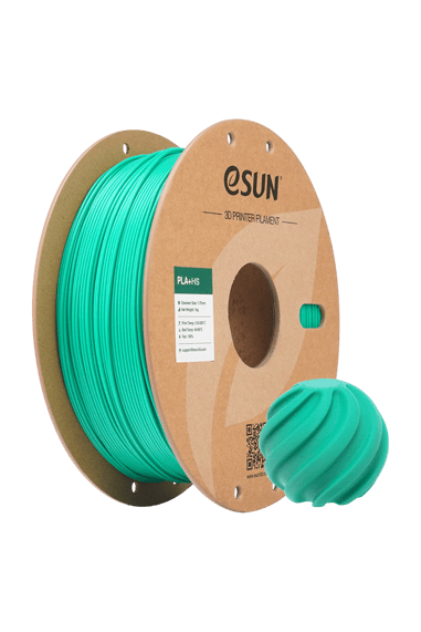 eSUN PLA+HS Jade Green Filament 1.75mm 1kg