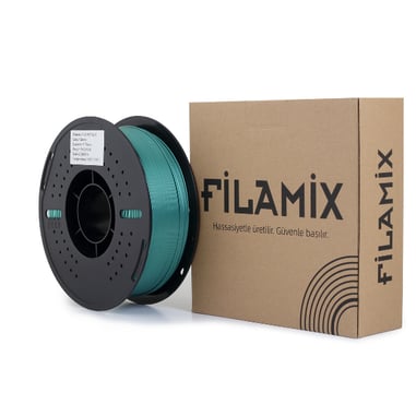 Filamix  PLA METALLIC Yeşil Filament 1.75 mm 1 Kg