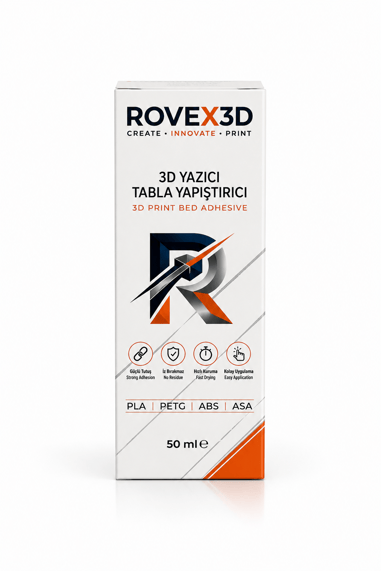 ROVEX3D Yazıcı Tabla Yapıştırıcı 50 ml