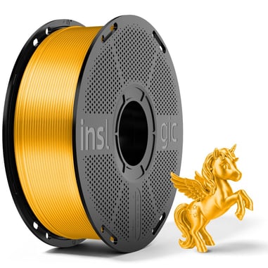 Inslogic PLA Silk Pirinç Filament 1.75mm 1kg