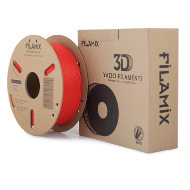 Filamix PLA Matte Kırmızı Filament 1.75mm 1 Kg