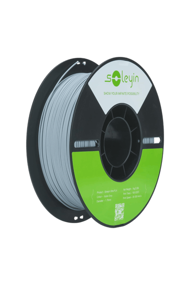 Soleyin Ultra PLA Gri 1.75 mm 1 Kg