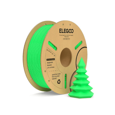 ELEGOO PLA+ Neon Green Filament 1.75mm 1kg